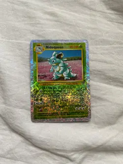 Pokemon card Nidoqueen Collection 32/110 Reverse Holo Rare - Image 1