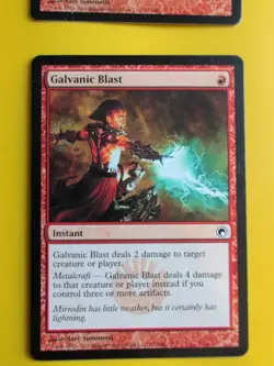 Galvanic Blast x2 Scars of Mirrodin Instant Magic the Gathering Card. - Image 3