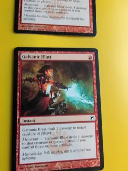 Galvanic Blast x2 Scars of Mirrodin Instant Magic the Gathering Card. - Image 5