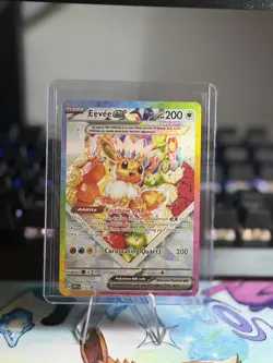 Pokemon TCG Eevee EX 174 Prismatic Evolutions Black Star Promo Card - Image 1