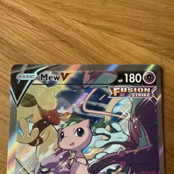 Mew V (Alternate Full Art) 251/264 Swsh08 Fusion Strike Holo Pokemon Card - Image 2
