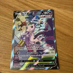 Mew V (Alternate Full Art) 251/264 Swsh08 Fusion Strike Holo Pokemon Card - Image 3