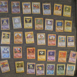 POKEMON CARDS 1ST GEN ORIGINAL VINTAGE BASE SET + JUNGLE + FOSSIL + ROCKET WOTC - Image 1