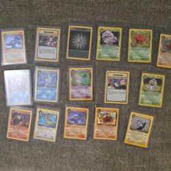 POKEMON CARDS 1ST GEN ORIGINAL VINTAGE BASE SET + JUNGLE + FOSSIL + ROCKET WOTC - Image 2