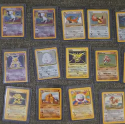 POKEMON CARDS 1ST GEN ORIGINAL VINTAGE BASE SET + JUNGLE + FOSSIL + ROCKET WOTC - Image 3