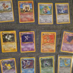 POKEMON CARDS 1ST GEN ORIGINAL VINTAGE BASE SET + JUNGLE + FOSSIL + ROCKET WOTC - Image 5