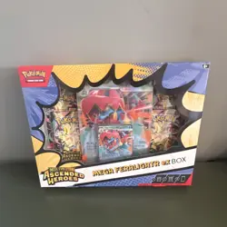 Pokemon Mega Feraligatr EX Box Ascended Heroes Promo Booster Oversized Card - Image 1