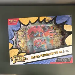 Pokemon Mega Feraligatr EX Box Ascended Heroes Promo Booster Oversized Card - Image 3