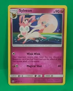 Sylveon 87/131 Rare Forbidden Light Non-Holo Pokemon Card MINT Condition - Image 1