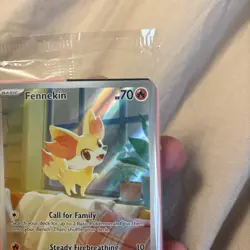 Fennekin Chaos Rising Pokemon Card - Image 3