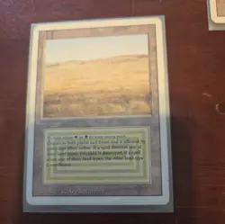 Savannah (English) Dual Land - Magic The Gathering (MTG Revised Edition) - Image 1