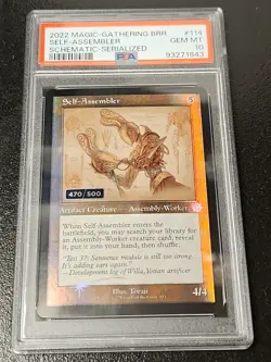Magic MTG - Self-Assembler BRR #114 Serial 470/500 PSA 10 (POP2!!) Brothers' War - Image 1