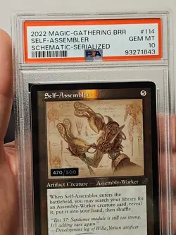 Magic MTG - Self-Assembler BRR #114 Serial 470/500 PSA 10 (POP2!!) Brothers' War - Image 3