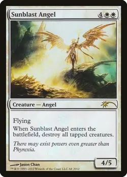 MTG Sunblast Angel [PSOM] #A8 FOIL - Image 1