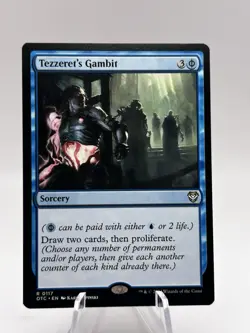 Tezzeret's Gambit 0117 Commander: Outlaws of Thunder Junction OTC MTG NM - Image 1