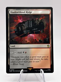 Shadowblood Ridge 0303 Universes Beyond: Doctor Who WHO MTG NM - Image 1