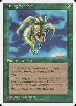 MTG Living Artifact ** Fourth Edition ** English - Image 1