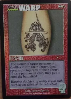 Chaos Warp (Rainbow Foil) -Foil Near Mint MTG Secret Lair - Image 1
