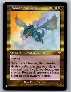 Magic MTG The List Reprints Dromar, the Banisher #244/350 TCG CCG - Image 1