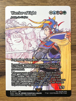 Magic MTG Final Fantasy Warrior of Light (Jodah) #17 *NON-FOIL* Through The Ages - Image 1
