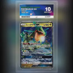 ACE 10 - Rayquaza GX 068/096 holo 2018 Sky Splitting Charisma SM7 Pokemon Card - Image 1