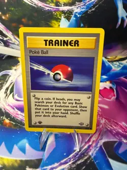 POKE BALL 64/64 JUNGLE 1st Edition Common Pokemon - Image 1