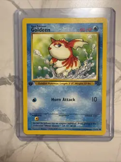 Goldeen 53/64 1st Edition Jungle NM Pokemon TCG - Image 1