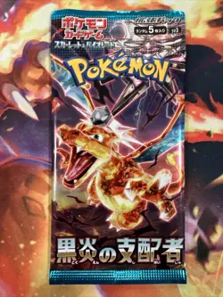 Pokemon TCG Ruler Of The Black Flame SV3 Japanese Booster Pack US Seller - Image 2