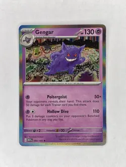 Gengar Holo 94/165 Scarlett & Violet Pokemon 151 Holo Rare (NM) - Image 1