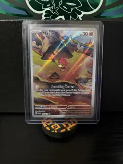 Pokemon Magby Card 186/182 S&V Paradox Rift Illustration Rare NM Condition - Image 1
