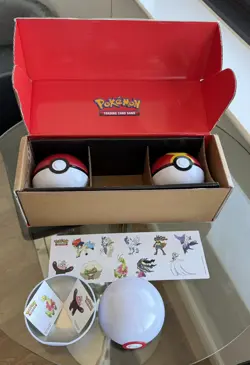 Poke Ball Tin Bundle Q4 2025 Pokeball Set - Pokemon TCG - EMPTY tins - Image 2