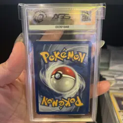 2000 POKEMON GYM CHALLENGE 1ST EDITION #69 ERIKA'S JIGGLYPUFF Graded AGS 9.5 - Image 3