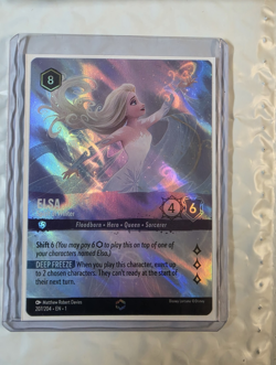 Disney Lorcana Elsa - Spirit of Winter Enchanted Foil English - Image 1
