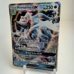 Primarina GX 42/149 Ultra Rare Holo SM Base Set Pokemon Card - Image 2