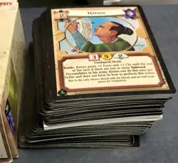 L5R Legend Siege of Sleeping Mountain: Dragon and Brotherhood:2 decks 100 Cards - Image 2