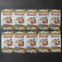 Pokemon TCG Sword & Shield Darkness Ablaze Fun Packs 3-Card Sealed - Lot of 10 - Image 1