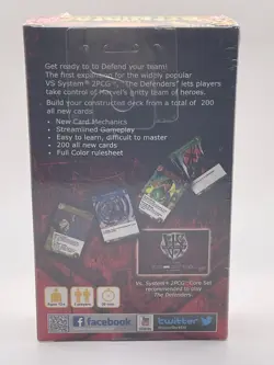 Marvel The Defenders #2PCG 200 Card Sealed Deck Box | 2016 Upper Deck VS System - Image 3