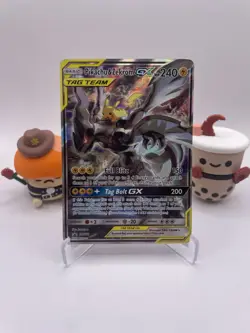 Pokemon TCG Pikachu & Zekrom GX Black Star Promo Card SM168 - Image 1