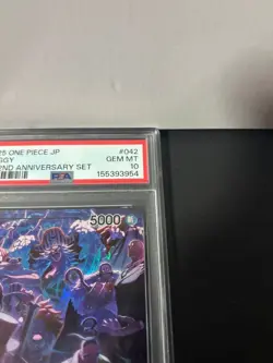 One Piece Card 2nd Anniversary Set Buggy PSA10 - Image 3