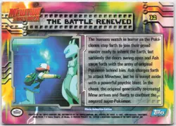 The Battle Renewed #32 Topps The First Movie Trading Cards Pokemon LP - Image 2
