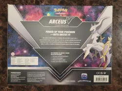 Arceus V Figure Collection Box Cosmic Eclipse Pokemon Card TG Brand New & Sealed - Image 2