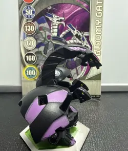 Bakugan Battle Brawlers Darkus Hades B2 New Vestroia Rare + Card - Image 3