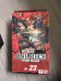 Bandai ONE PIECE Card Game ST-23 Shanks Starter Deck + Booster Pack 61 Cards - Image 1