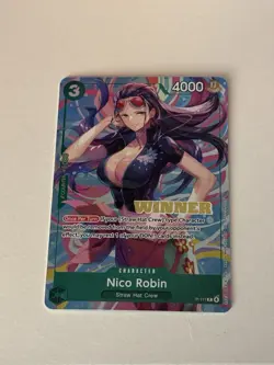 Nico Robin (Heroines Battle Winner Pack) P-111 One Piece Promotion Cards Foil - Image 3