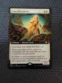mtg sanctifier en-vec extended art modern horizons 2 - Image 1