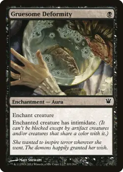 4x Gruesome Deformity - NM/LP - Innistrad - SPARROW MAGIC mtg - Image 1