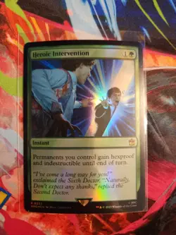 2023 Magic MTG Universes Beyond: Doctor Who Heroic Intervention #0233 - Image 1