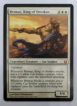 Brimaz, King of Oreskos Born of the Gods Regular MTG - Image 1