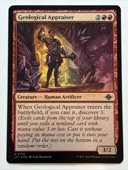 MTG The Lost Caverns of Ixalan Geological Appraiser Foil 0150 NM - Image 1