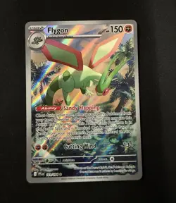 The Pokemon Company Pokemon TCG Flygon Illustration Rare Holo 101/094 Eng 150 HP - Image 1